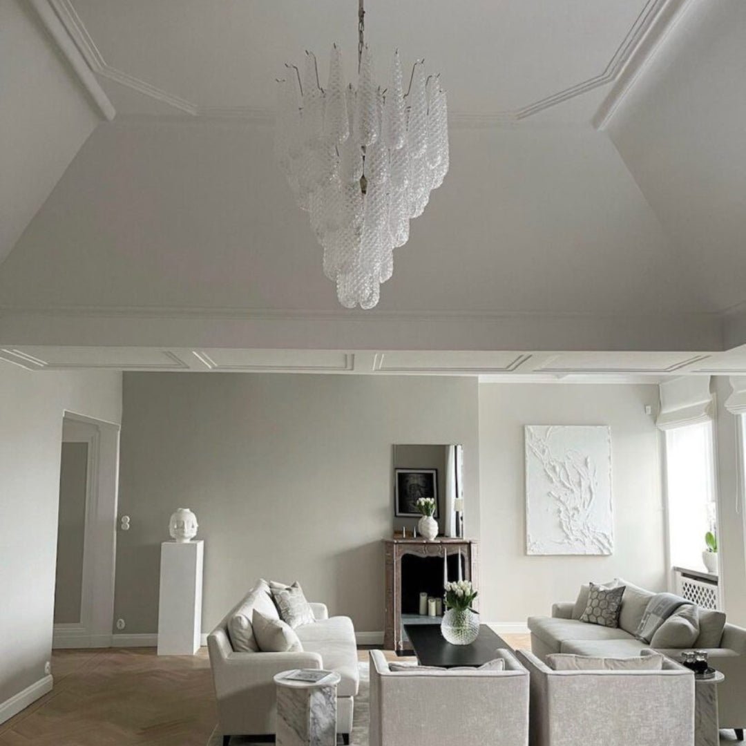Exquisite Murano Glass Dewdrop Chandelier product image