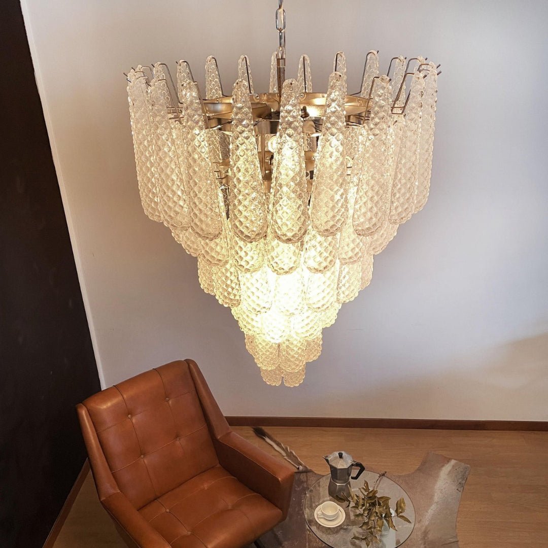 Exquisite Murano Glass Dewdrop Chandelier product image