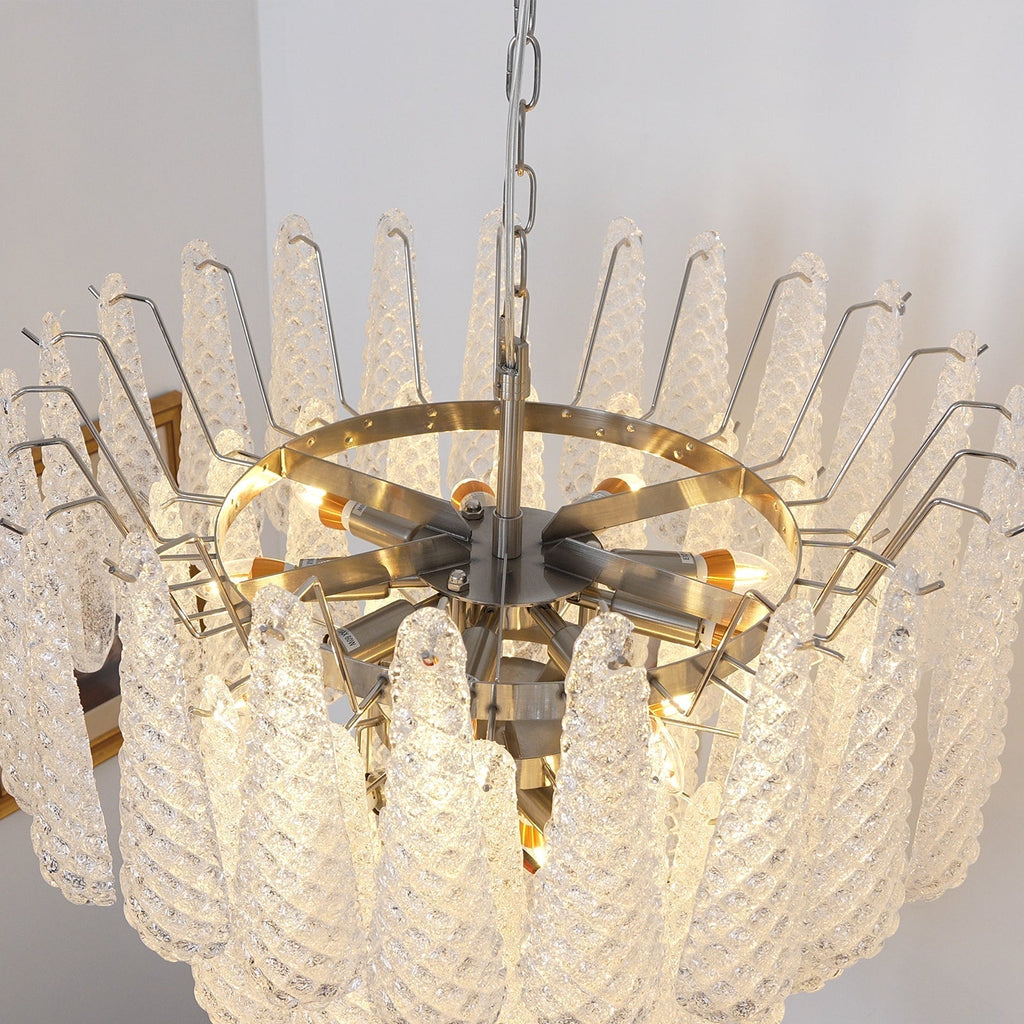 Exquisite Murano Glass Dewdrop Chandelier product image