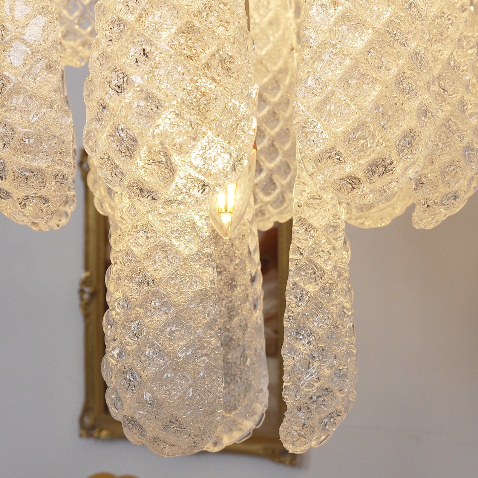 Exquisite Murano Glass Dewdrop Chandelier product image