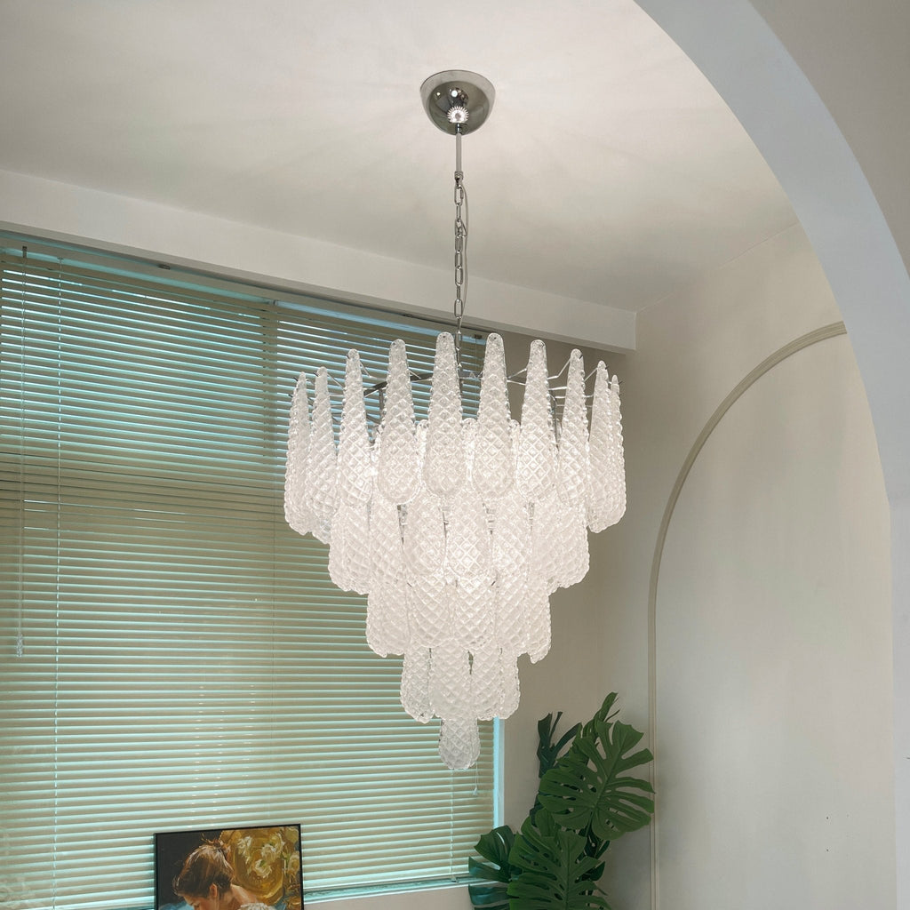 Exquisite Murano Glass Dewdrop Chandelier product image