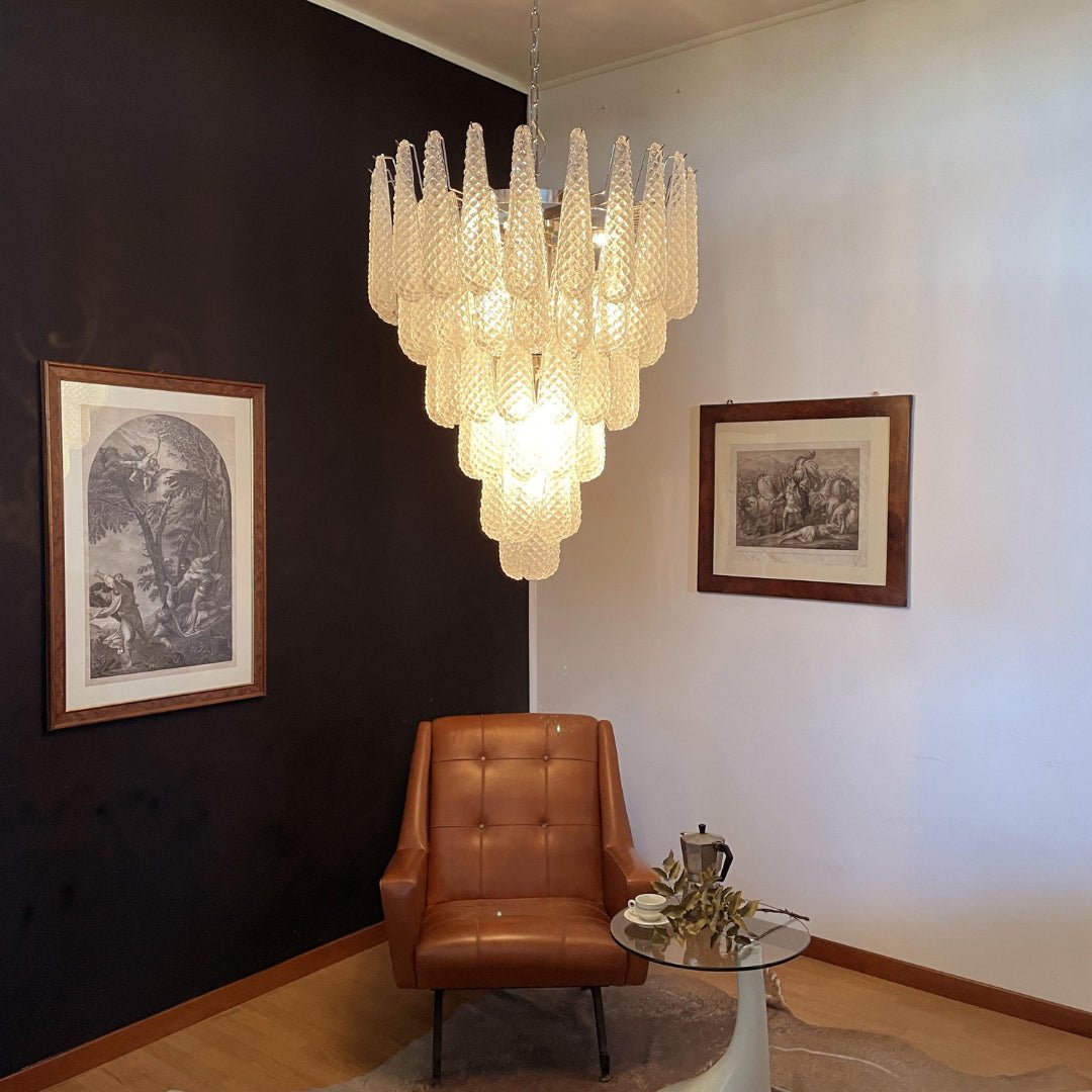Exquisite Murano Glass Dewdrop Chandelier product image