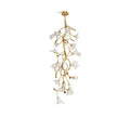 Ezra Flower Crystal Branch Chandelier by Bling Lighting Studio