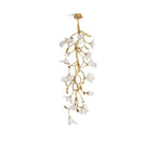 Ezra Flower Crystal Branch Chandelier for Staircase additional product view