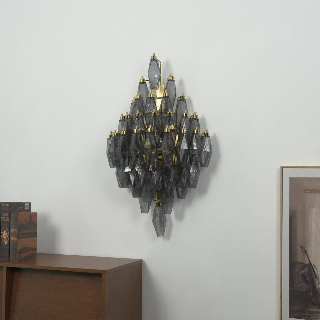 Sorrento Wall Light Glass lighting by Bling Lighting Studio