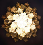 Fantastic Murano Amber Glass Tube Chandelier product image