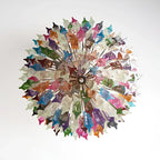 Fantastic Murano Prisms Multicolor Chandelier product image