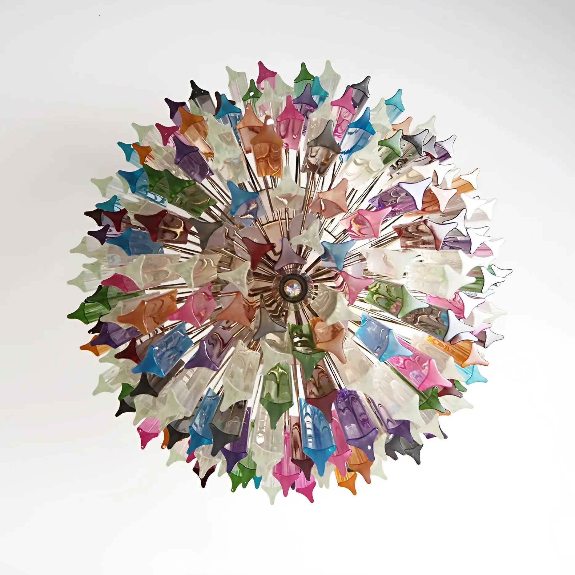 Fantastic Murano Prisms Multicolor Chandelier product image
