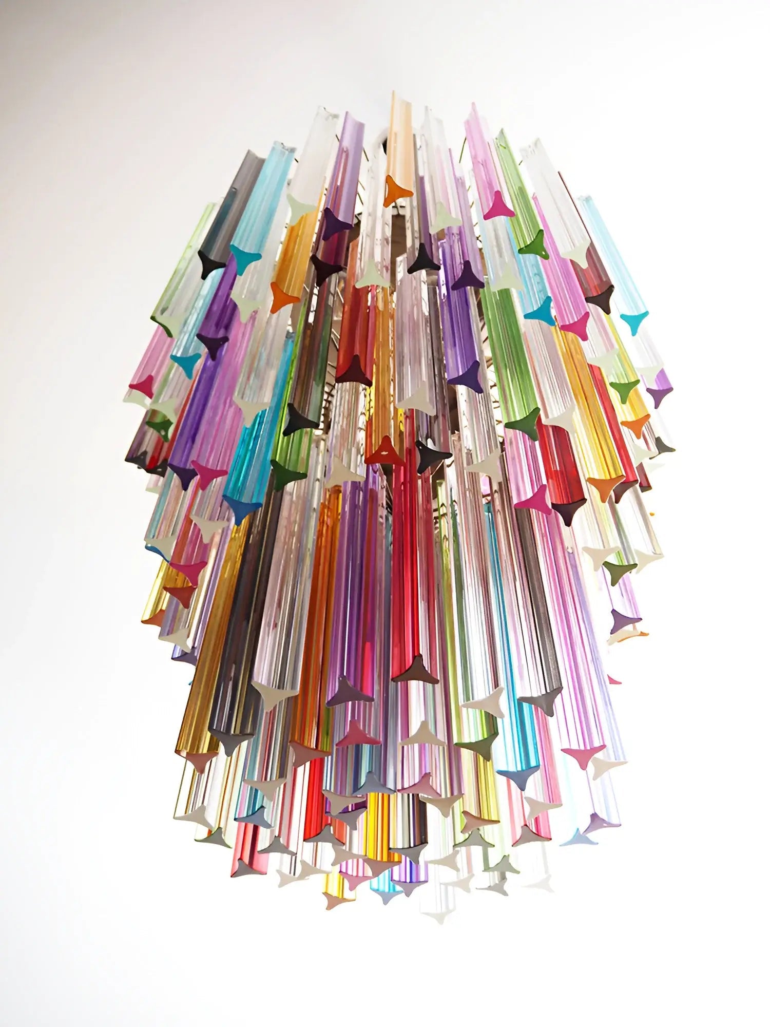 Fantastic Murano Prisms Multicolor Chandelier product image