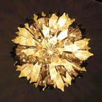Fantastic Murano Prisms Smoked Transparent Chandelier product image