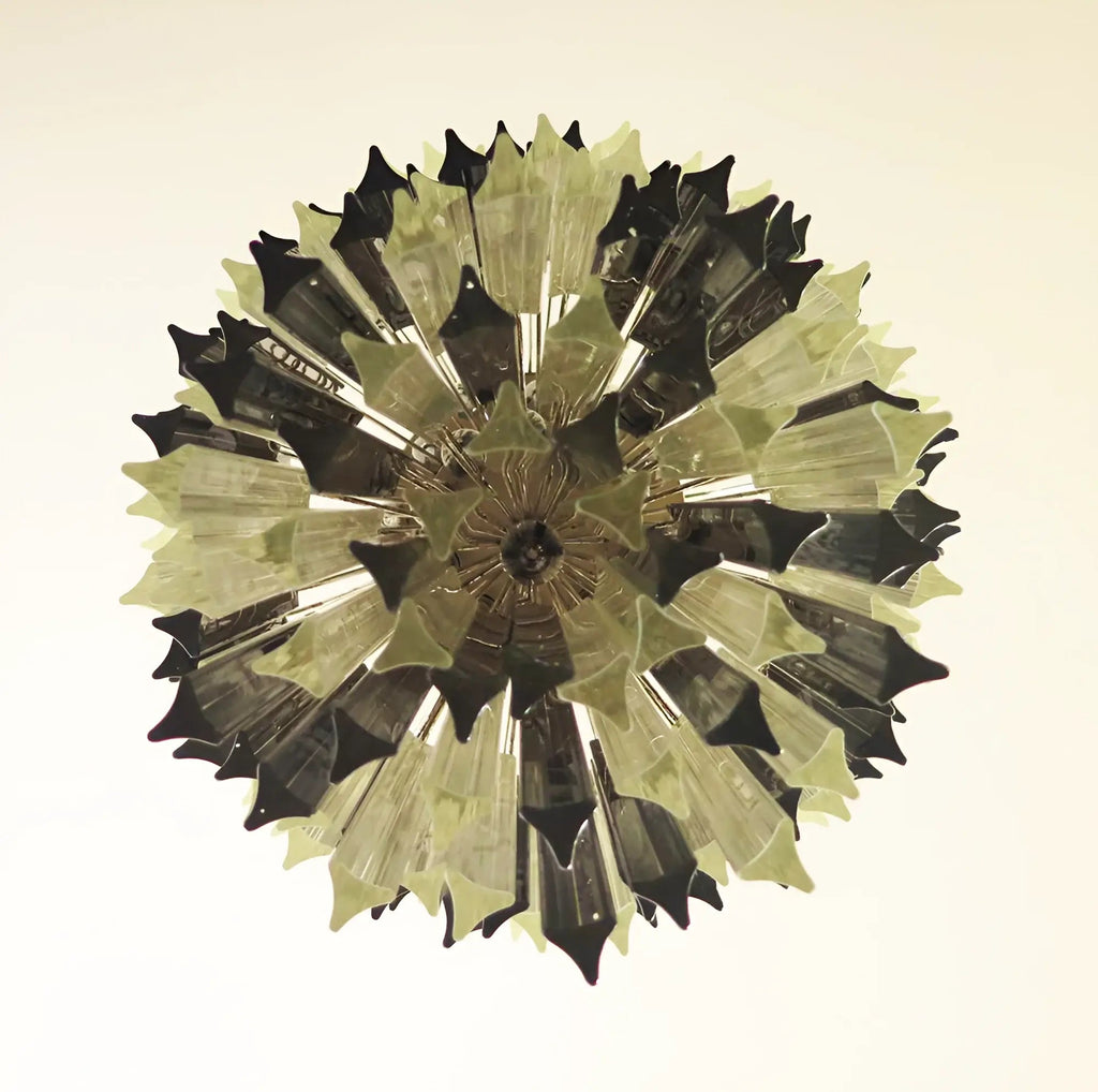 Fantastic Murano Prisms Smoked Transparent Chandelier product image
