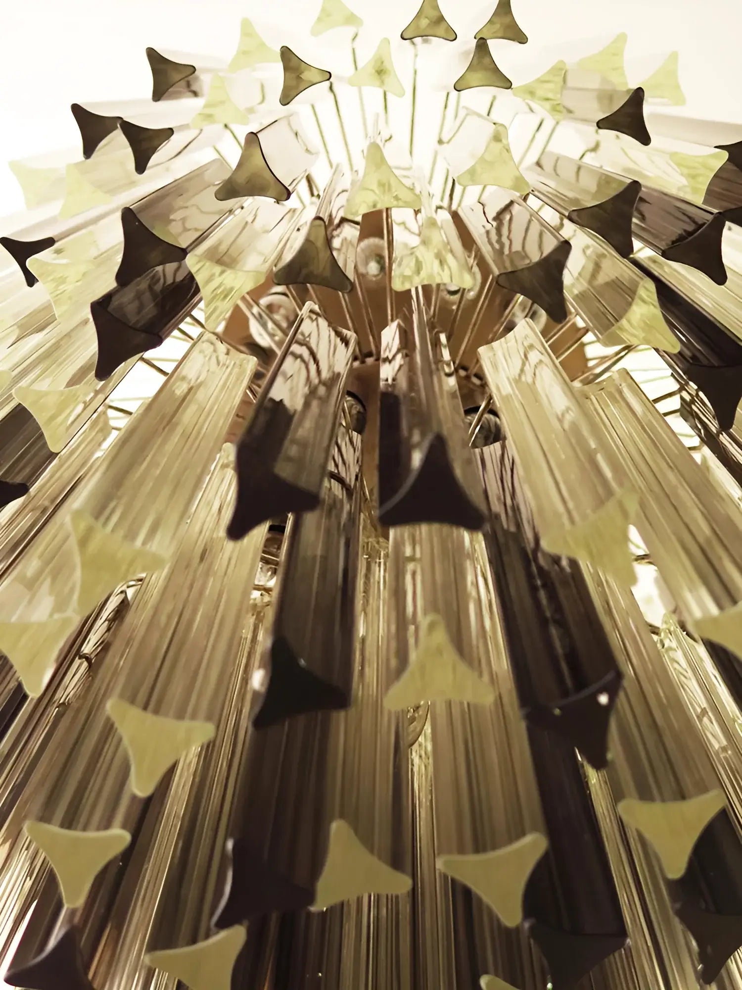 Fantastic Murano Prisms Smoked Transparent Chandelier product image
