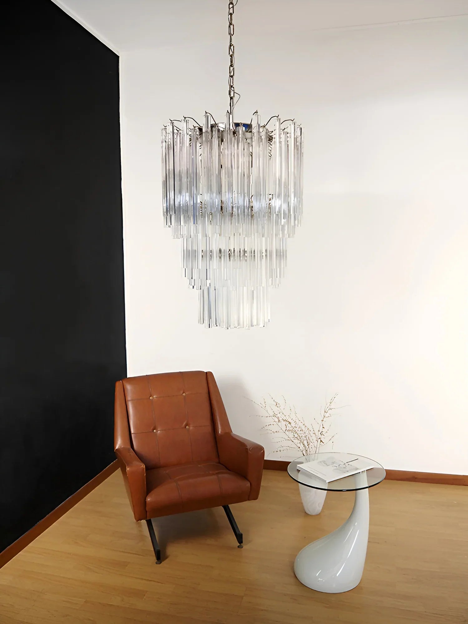 Fantastic Murano Prisms Transparent Chandelier product image