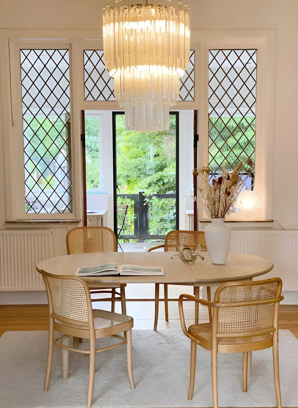 Fantastic Murano Prisms Transparent Chandelier product image