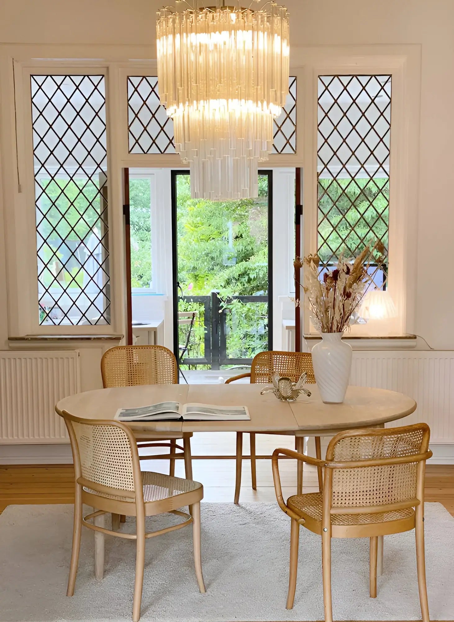 Fantastic Murano Prisms Transparent Chandelier product image