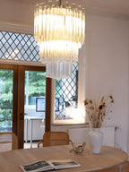 Fantastic Murano Prisms Transparent Chandelier product image