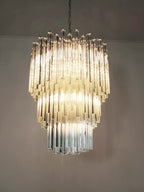 Fantastic Murano Prisms Transparent Chandelier product image