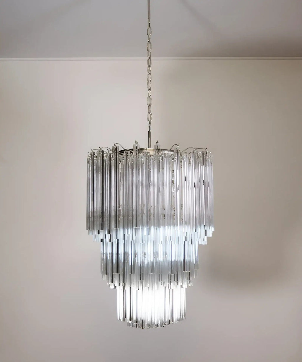 Fantastic Murano Prisms Transparent Chandelier product image