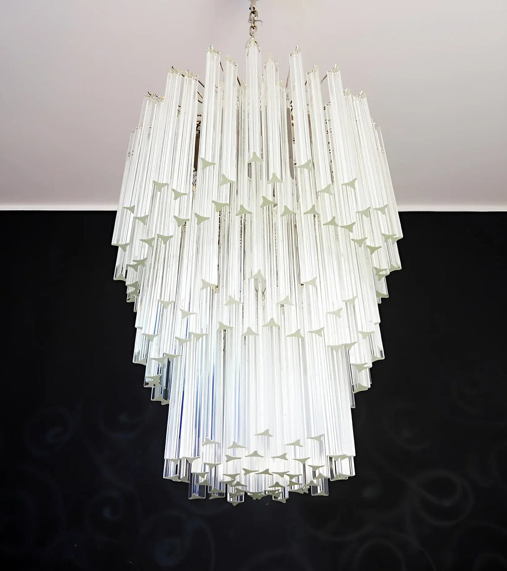 Fantastic Murano Prisms Transparent Chandelier product image