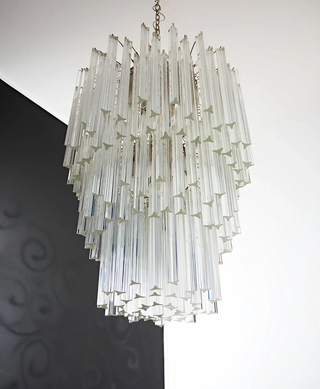 Fantastic Murano Prisms Transparent Chandelier product image