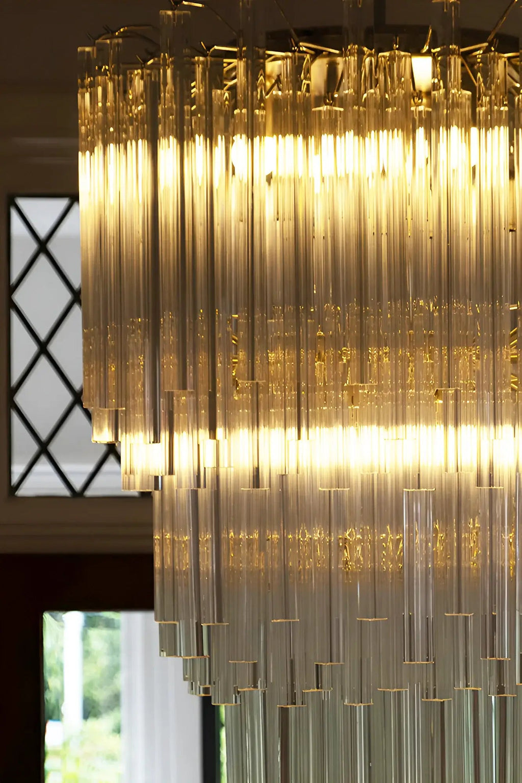 Fantastic Murano Prisms Transparent Chandelier product image