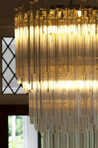 Fantastic Murano Prisms Transparent Chandelier product image