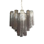 Fantastic Murano Smoked Glass Tube Chandelier product image