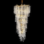 Ferja Quatre Branching Penny Foyer Chandelier by Bling Lighting Studio