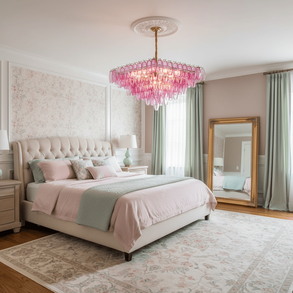 Murano Poliedri Prism Empire Chandelier