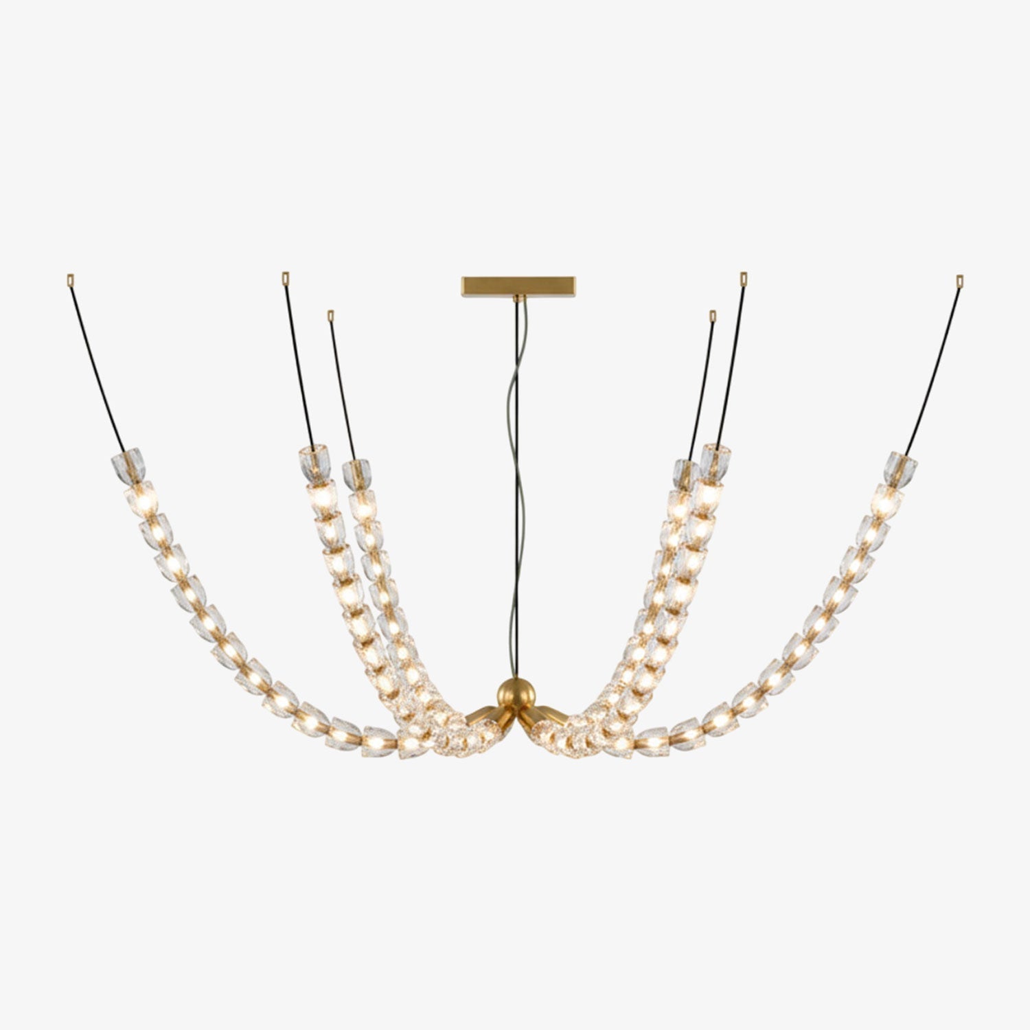 Elegant The Gabriel Branch LED Chandelier | Custom Size & Made-to-Order Lighting for Luxury Homes & Commercial Spaces