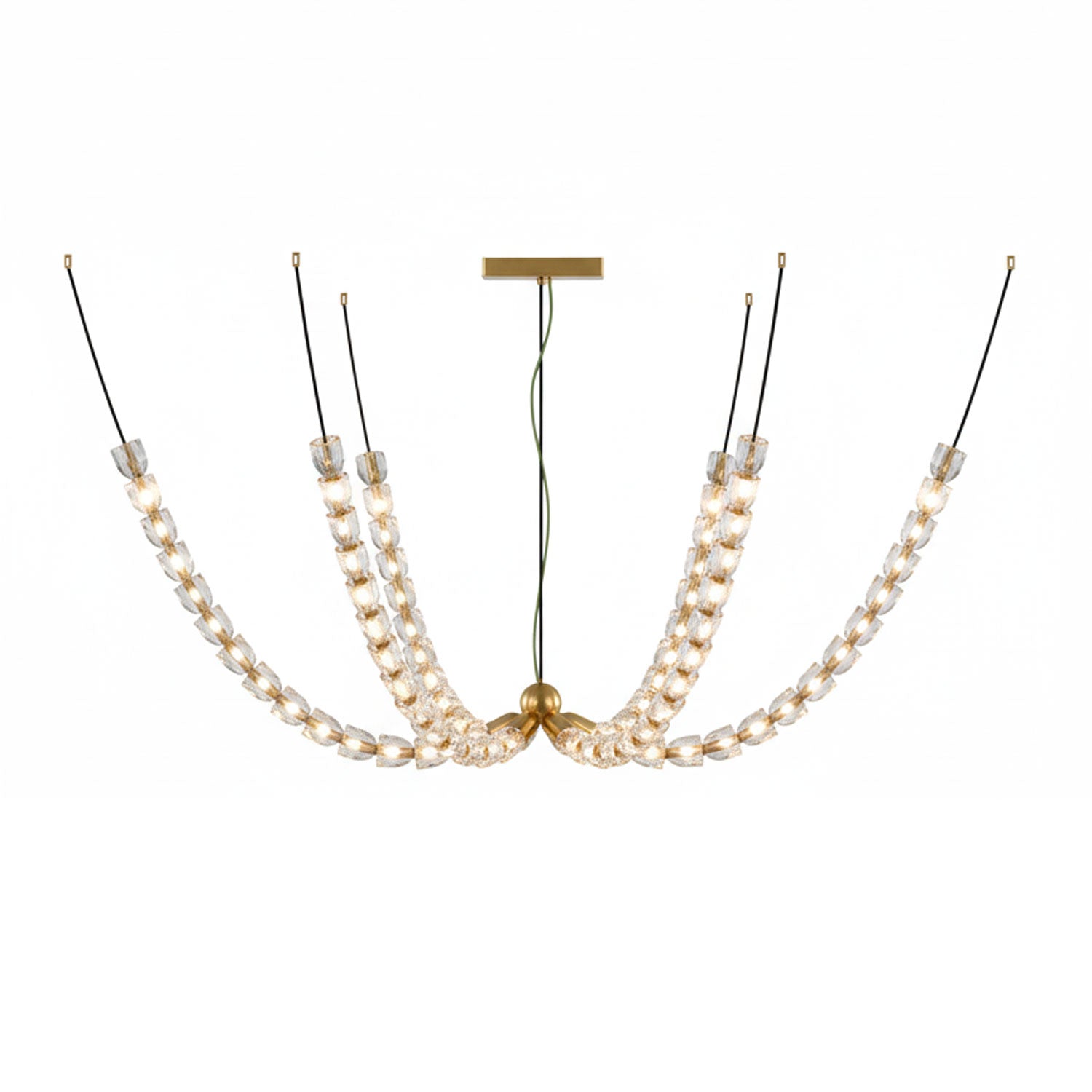 Gabriel Gold Chandelier