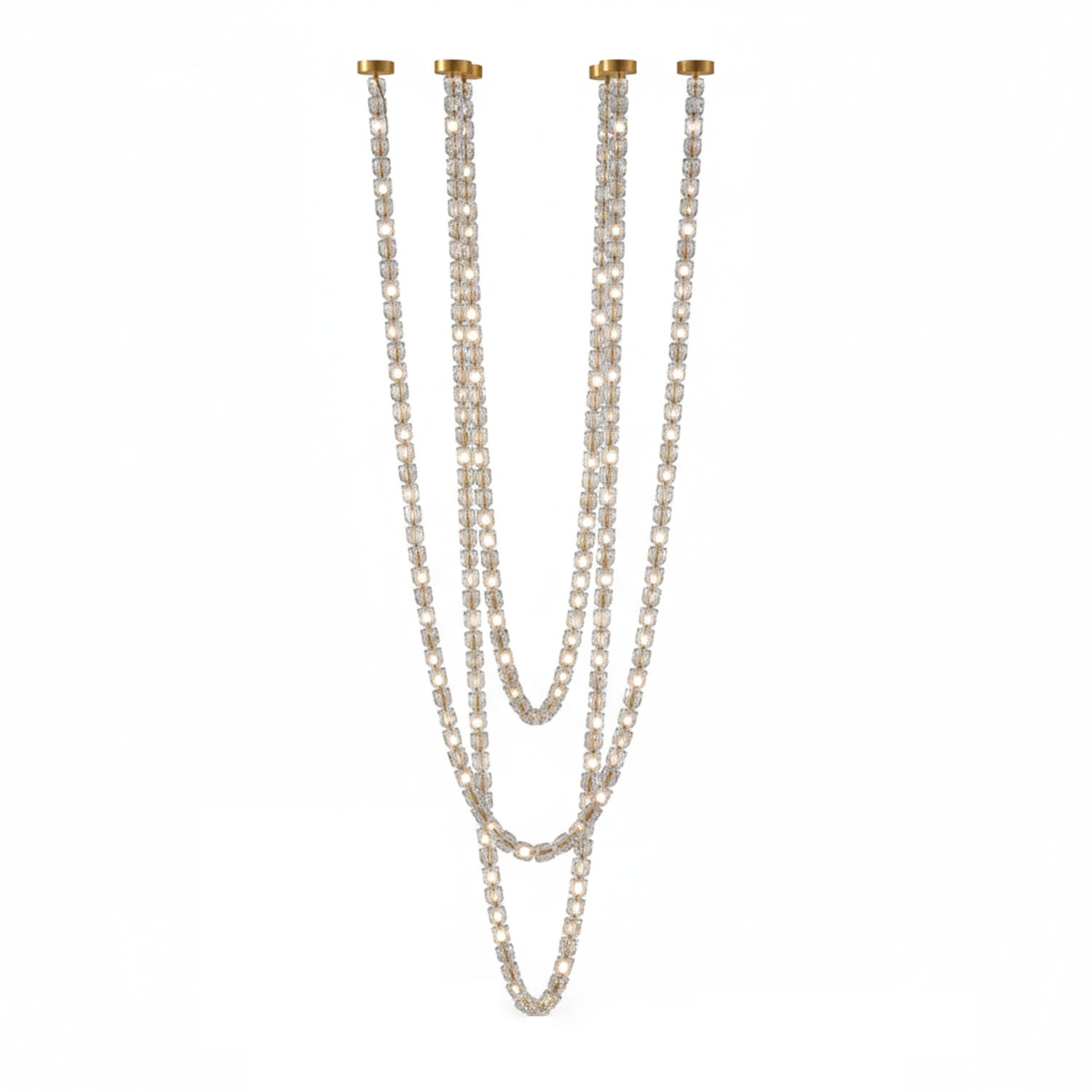 Gabriel Gold Chandelier