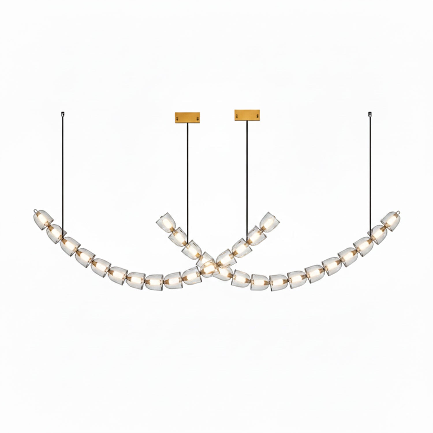 Gabriel Gold Chandelier