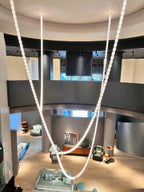 Designer The Gabriel Infinity LED Chandelier | Custom Size & Made-to-Order Lighting for Luxury Homes & Commercial