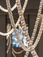Elegant The Gabriel Infinity Loop LED Chandelier | Custom Size & Made-to-Order Lighting for Luxury Homes & Commercial