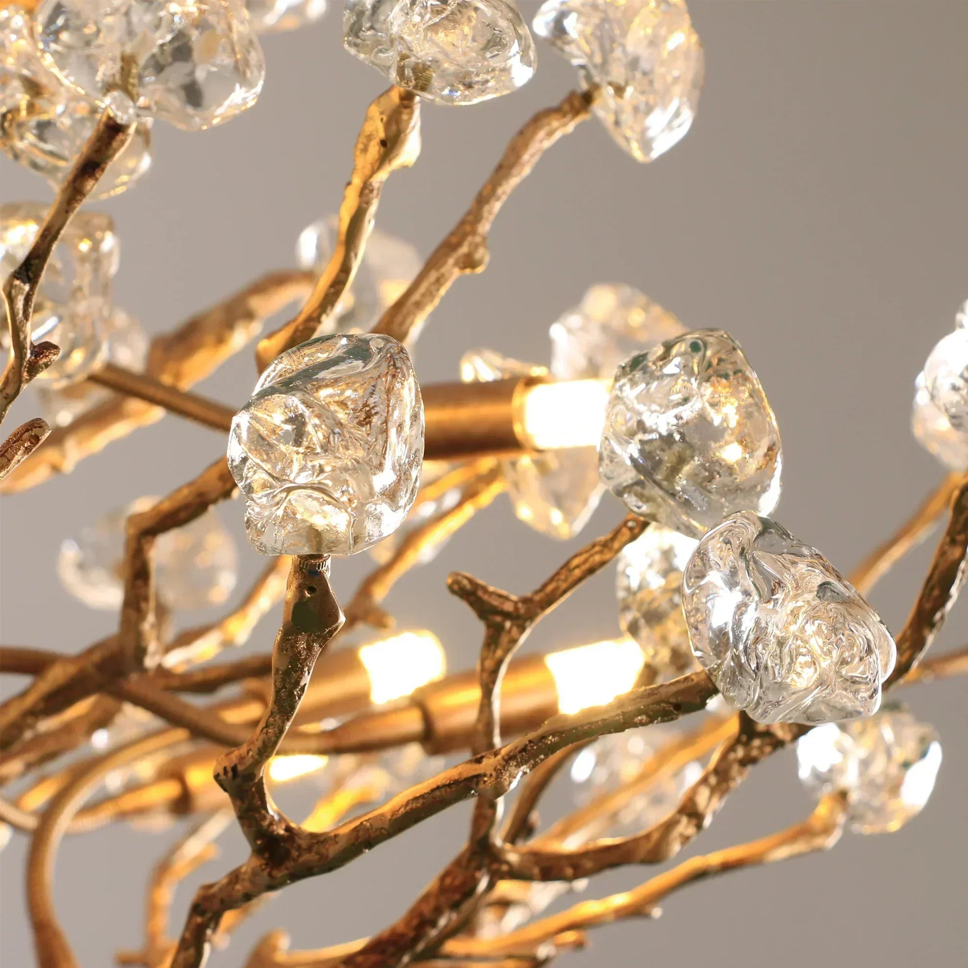 Gemstone Branch Chandelier with Artistic Design for Bedroom or Living Room by Bling Lighting Studio