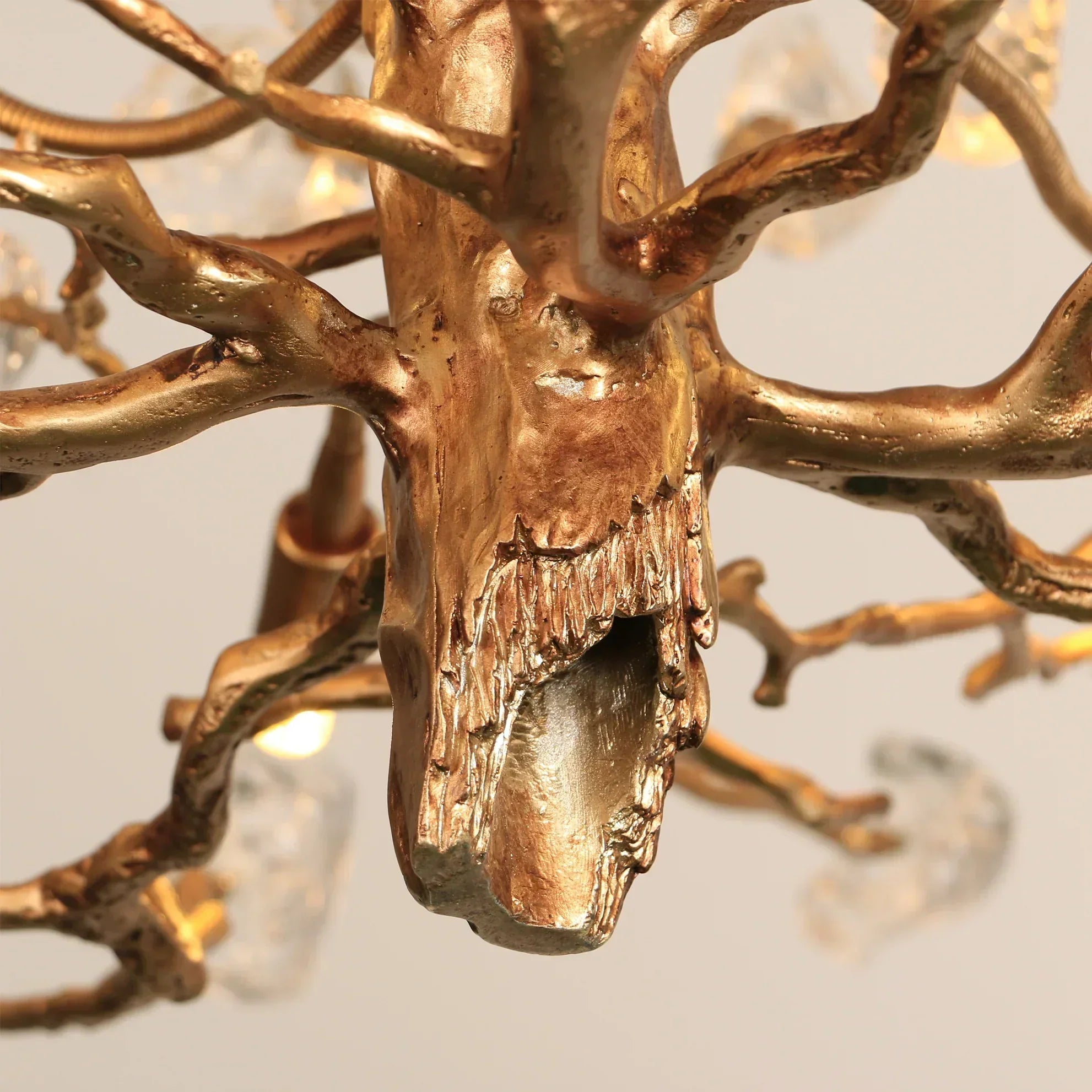 Gemstone Branch Chandelier with Artistic Design for Bedroom or Living Room by Bling Lighting Studio