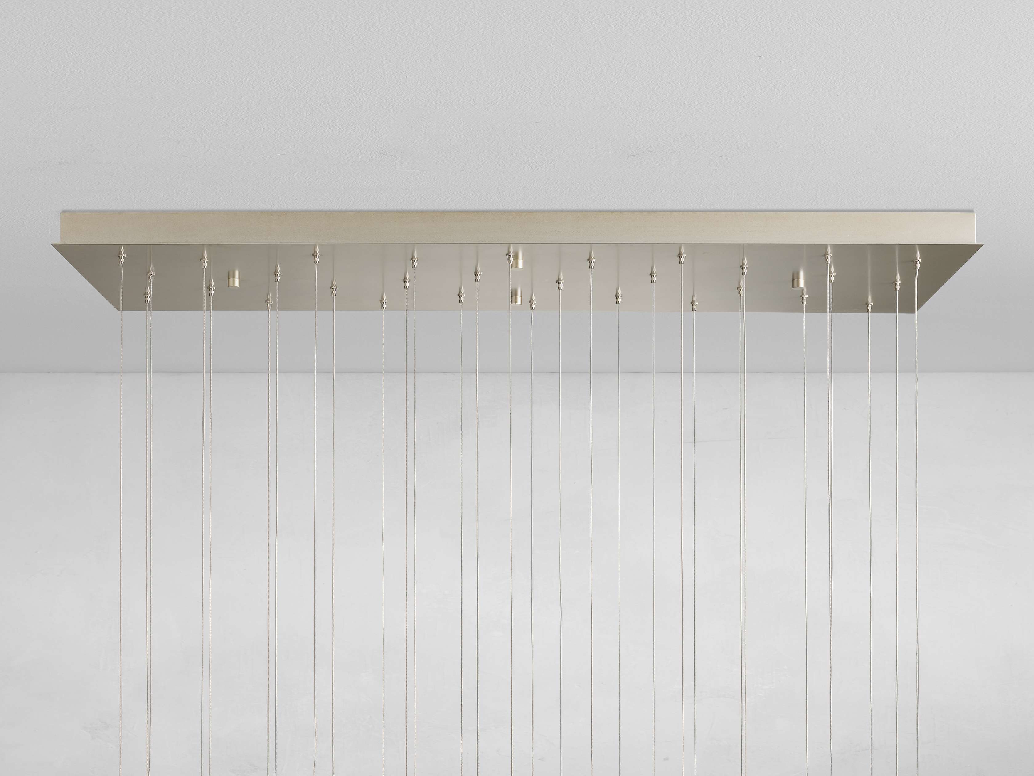 Gianna Rectangular Selenite Stone Chandelier 15 LIGHT 20 LIGHT by Bling Lighting Studio
