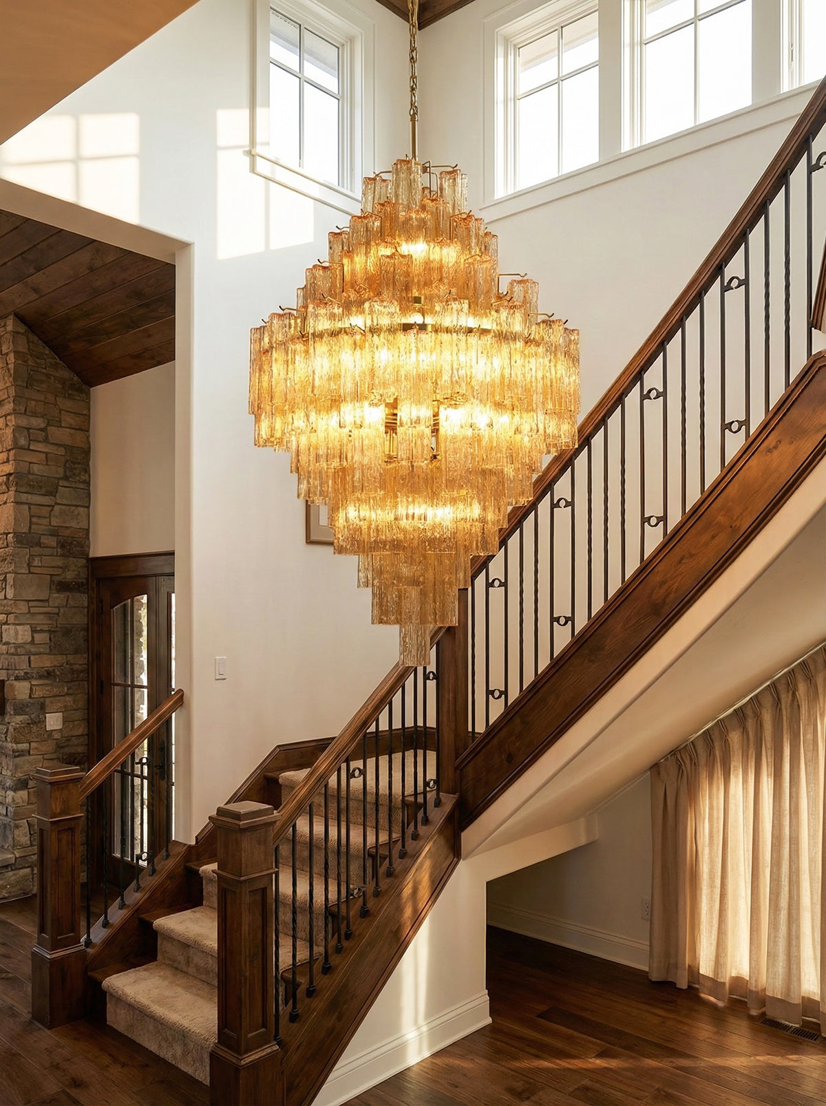 Star Shaped Glass Addis Diamond Chandelier product image