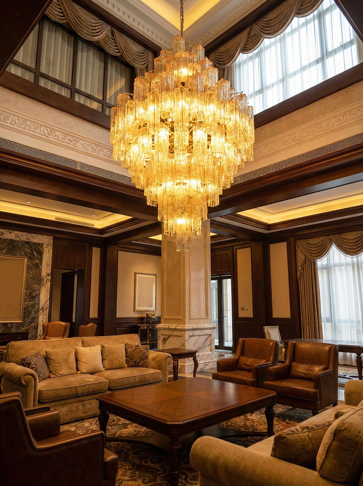 Star Shaped Glass Addis Diamond Chandelier product image