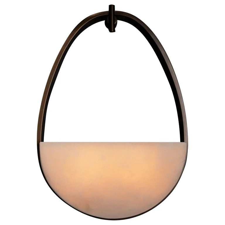 ORVEN HALF MOON SCONCES by Bling Lighting Studio