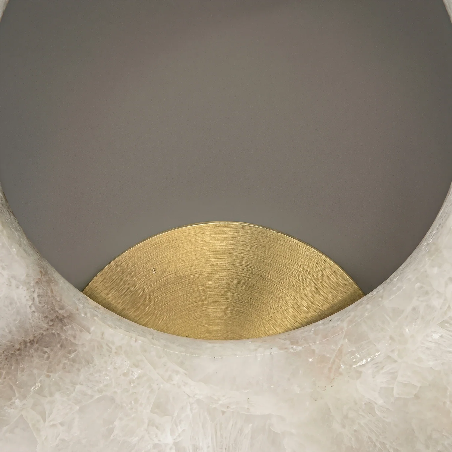 Halo Alabaster Wall Sconce