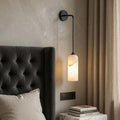 Mirasol Alabaster Wall Sconce