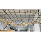 Selenite Crystal Blossom Branching Tree Chandelier by Bling Lighting Studio