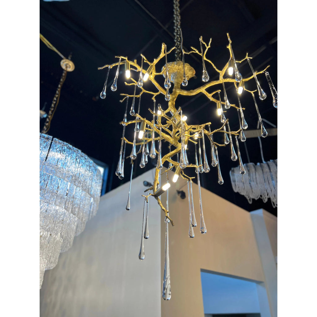 Willow Branching Crystal Chandelier by Bling Lighting Studio
