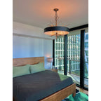 Organic Drum Branch Pendant Light by Bling Lighting Studio