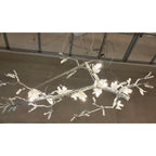 Selenite Crystal Blossom Branching Tree Chandelier by Bling Lighting Studio