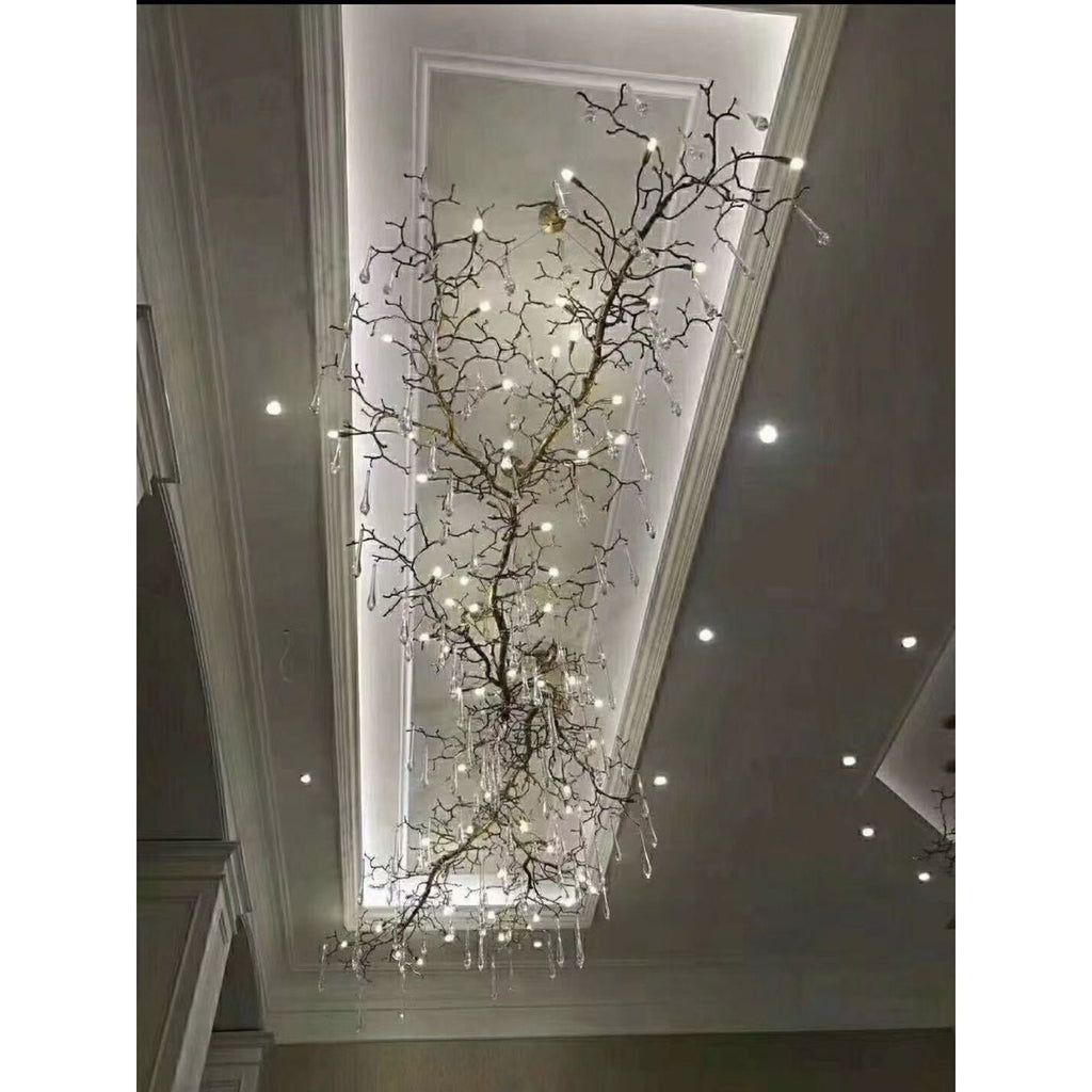 Livio Branching Hallway Chandelier by Bling Lighting Studio