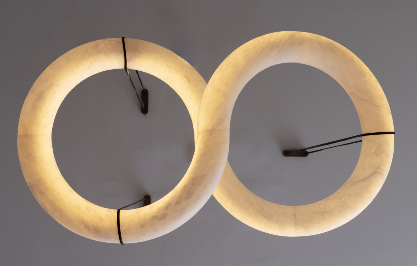 Glacera Designer Inspired Alabaster Chandelier Light For Living Room 35'' 55'' 56'' 70'' 96''W by Bling Lighting Studio