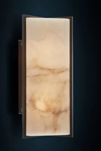 Kheop Alabaster Wall Sconce by Bling Lighting Studio